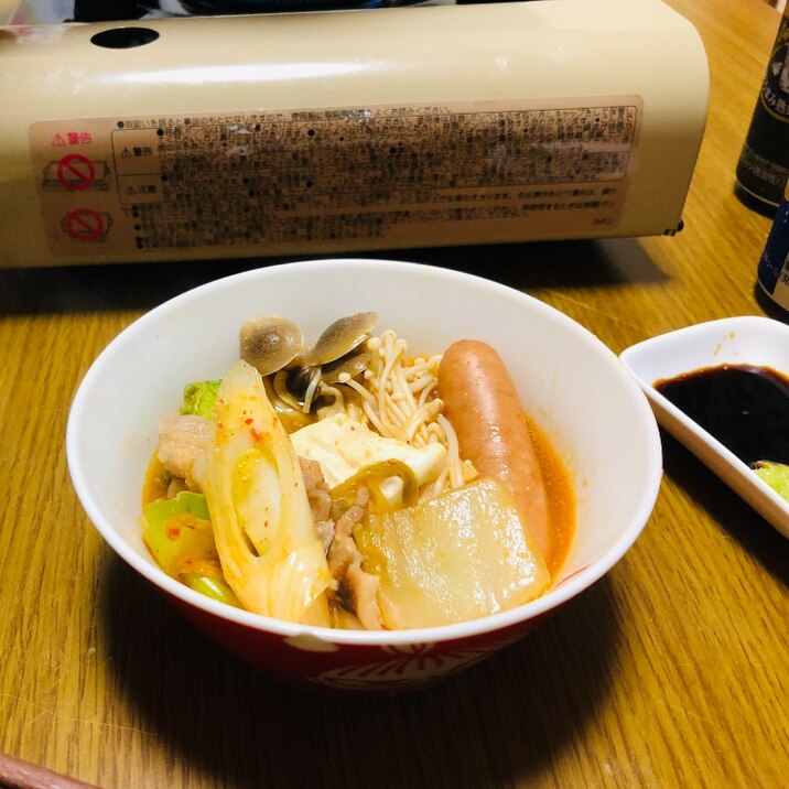 スープが美味しい キムチ鍋